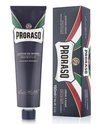 Proraso Schützende Aloe Rasiercreme, 150ml-Tube