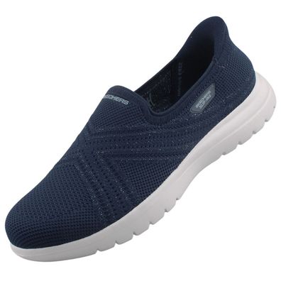 Skechers Slip ins On the Go Flex Excellncy Damen Sneaker Navy 138100-NVY