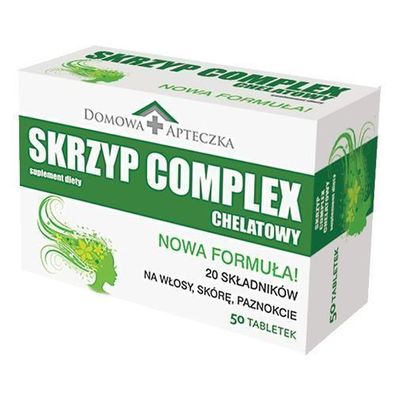 Domowa Apteczka Skrzyp Complex Chelat 50tabl