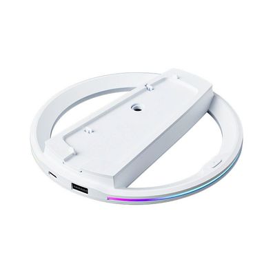 Geeignet für PS5/Slim/Pro Universalbasis, vertikale Standbasis, mit RGB-Licht, weiß