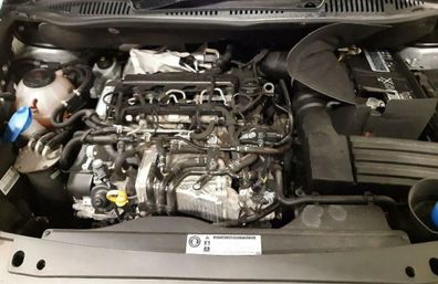 MOTOR VW CADDY IV 2.0 TDI DFSD CUUD 75 KW 102 PS 22.212 Tkm 2018