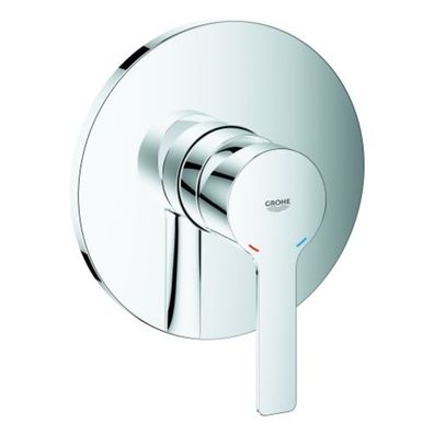 Grohe Lineare Einhand Brausebatterie, runde Rosette