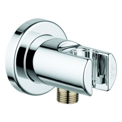 Grohe Relexa Wandanschlussbogen, DN 15 mit Brausehalter