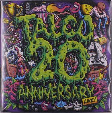 Talco: 20 Anniversary Live! (Neon Purple/Neon Green Split W/ Black Splatter Vinyl)