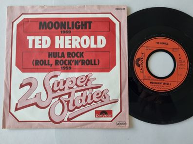 Ted Herold - Moonlight/ Hula Rock 7'' Vinyl Germany