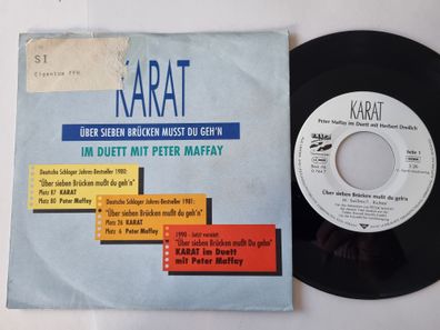 Karat& Peter Maffay - Über sieben Brücken musst du geh'n 7'' Vinyl Germany
