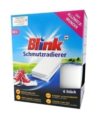 Blink Profi-Reinigungsschwamm Set - 6 Stk. - Effektive Schmutzentfernung