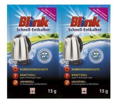 Blink Entkalker Reinigungsgel, 2x 15g