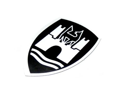Klebeschild Aufkleber SCHILD PLATTE Wolfsburg FÜR VW Transporter T1 T2 KÄFER