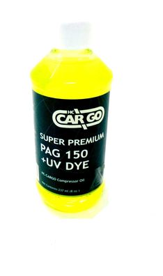 PAG150D PAG 150 + UV DYE SUPER Premium Klimaanlagenöl ÖL HFC Kompressor R134a