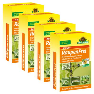 Neudorff Raupenfrei XenTari - 4x 25 g