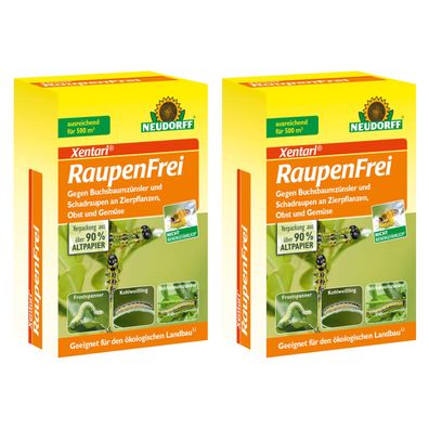 Neudorff Raupenfrei XenTari - 2x 25 g