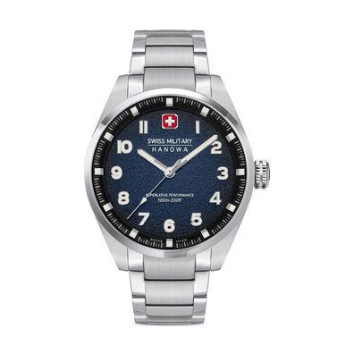 Swiss Military Hanowa - SMWGG0001504 - Armbanduhr - Herren - Quarz - Greyhound