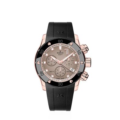Edox - 10255 37RCA BRDR - Armbanduhr - Damen - Quarz - CO-1 Chronolady