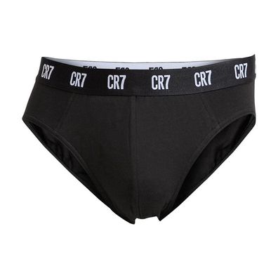 CR7 Cristiano Ronaldo - 8100-6610-900-TRIPACK-BLACK - Unterwäsche - Slips - Herren