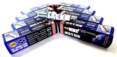 4x BRISK BR14YS SILVER 1705 CNG LPG Autogas Erdgas Zündkerze für Fiat ALFA LANCIA