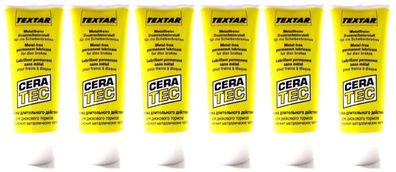 6X Textar Ceratec Bremsen Paste Fett Abs-Geeignet Cera Tec