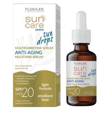 Floslek Derma Sun Drops LSF20 30ml Anti-Aging Serum