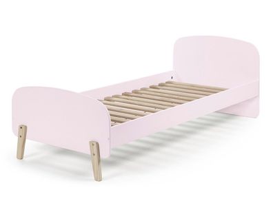 Vipack: Einzelbett "KIDDY" 90x200 rosa - Bett Jugendbett Jugendliege Kinderbett