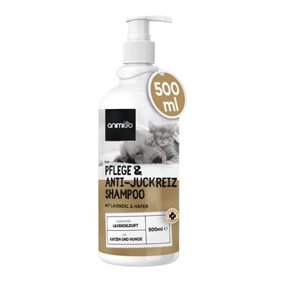 animigo Hundeshampoo - 500ml Pflege & Anti-Juckreiz Shampoo