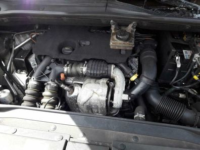 Motor Citroen C3 II 1.6 9HR (DV6C) 46TKM 82KW 112PS komplett inkl