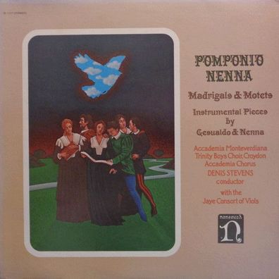 Nonesuch Records H-71277 - Madrigals & Motets - Instrumental Pieces By Gesualdo