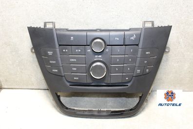Opel Insignia CD400 Radiobedienteil Bedienteil Radio Phone CD AUX 13321292 BYNLP
