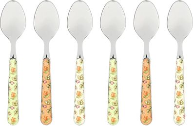 Thun Set mit 6 kleinen Löffeln Country P3783E02