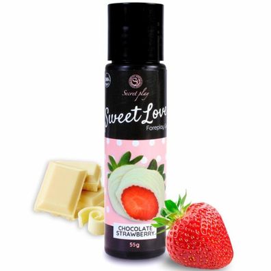 Secretplay GEL SWEET LOVE Strawberry AND WHITE Chocolate 60ml