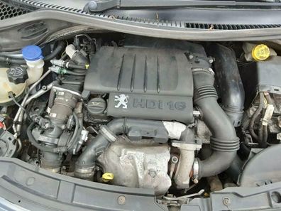 Motor Peugeot 308 1.6 HDi 9HX 58 TKM 66 KW 90 PS komplett inkl. L