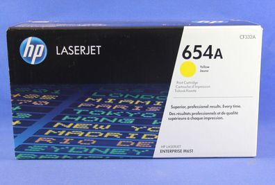 HP CF332A HP654A Toner Yellow -A