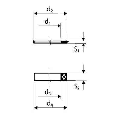 SCHELL Klemmringverschraubung 1/2"x15, mattnickel 265760499