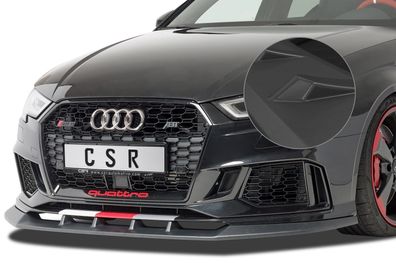 CSR Cup-Spoilerlippe mit ABE für Audi RS3 8V CSL322-L Lackierung erforderlich (schwa