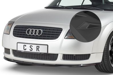 CSR Cup-Spoilerlippe mit ABE für Audi TT 8N CSL011-L Lackierung erforderlich (schwar