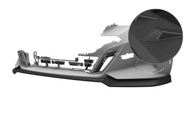 CSR Cup-Spoilerlippe mit ABE für BMW 5er G60 / i5 G60 CSL860-L Lackierung erforderli