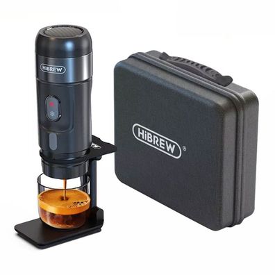 HiBREW H4A 80W Tragbare Auto-Kaffeemaschine mit Ständer, Heiß/Kalt 3-in-1