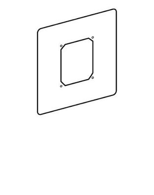 SCHELL Frontplatte Universal, Umrüstung INFRA/COMPACT 765942899