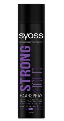 Syoss Haarspray Starker Halt 400 ml ohne Duftstoffe