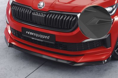 CSR Cup-Spoilerlippe mit ABE für Skoda Kodiaq CSL614-L Lackierung erforderlich (schw