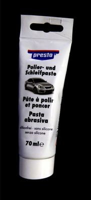 PRESTO Silikonfreie Polierpaste Schleifpaste PASTE Sprühnebel Reinigt Metallic