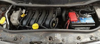 Motor Renault Scenic II 1.6 K4M766 46 TKM 82 KW 112 PS komplett i