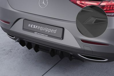 CSR Heckansatz für Mercedes-Benz CSL (C257) HA457-L Lackierung erforderlich (schwarz