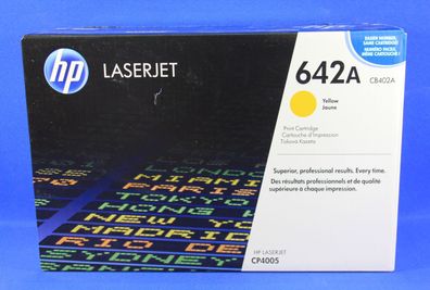 HP CB402A HP642A Toner Yellow LaserJet CP4005 -A