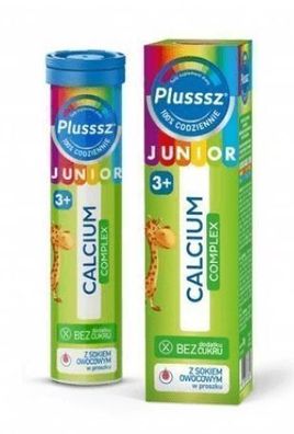 Plusssz Junior Calcium Complex - 20 Brausetabletten