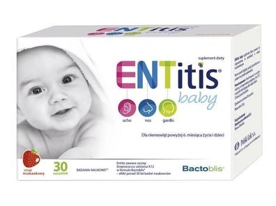 ENTitis Baby Erdbeer Geschmack, 30 Sachets