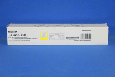 Toshiba T-FC26SY6K Toner Yellow 6B000000569 -A