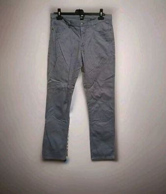 Jeans Gr. 32 Herren H&M Hose Slim Fit grau lang * C2*