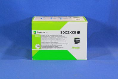 Lexmark 802XKE Toner Black 80C2XKE -B