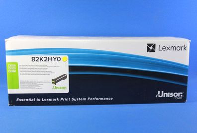 Lexmark 82K2HY0 Toner Yellow -A