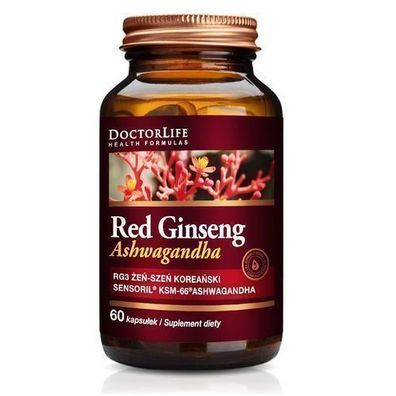 Ginseng und Ashwagandha Sensoril Kapseln, 60 Stéck